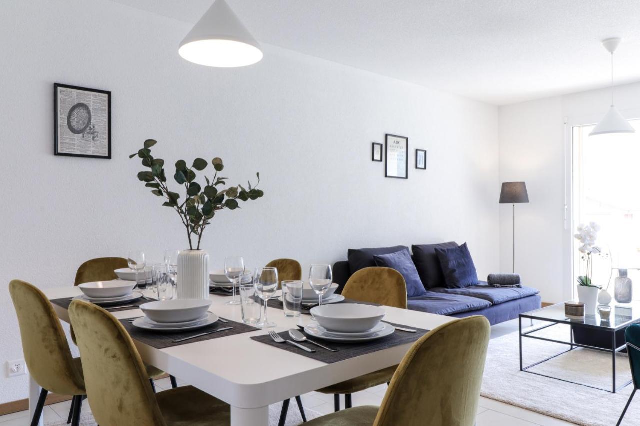 Nice Apartment Ideally Located In Martigny Eksteriør billede
