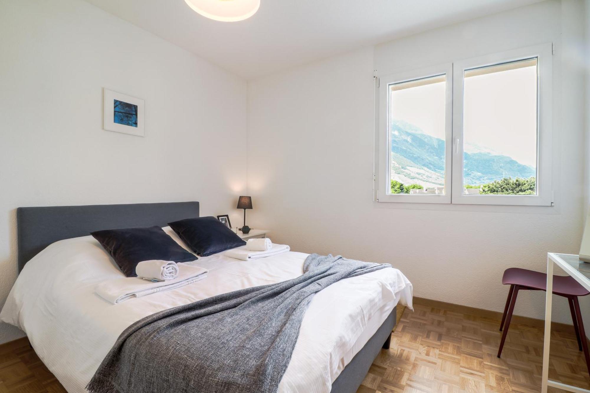 Nice Apartment Ideally Located In Martigny Eksteriør billede