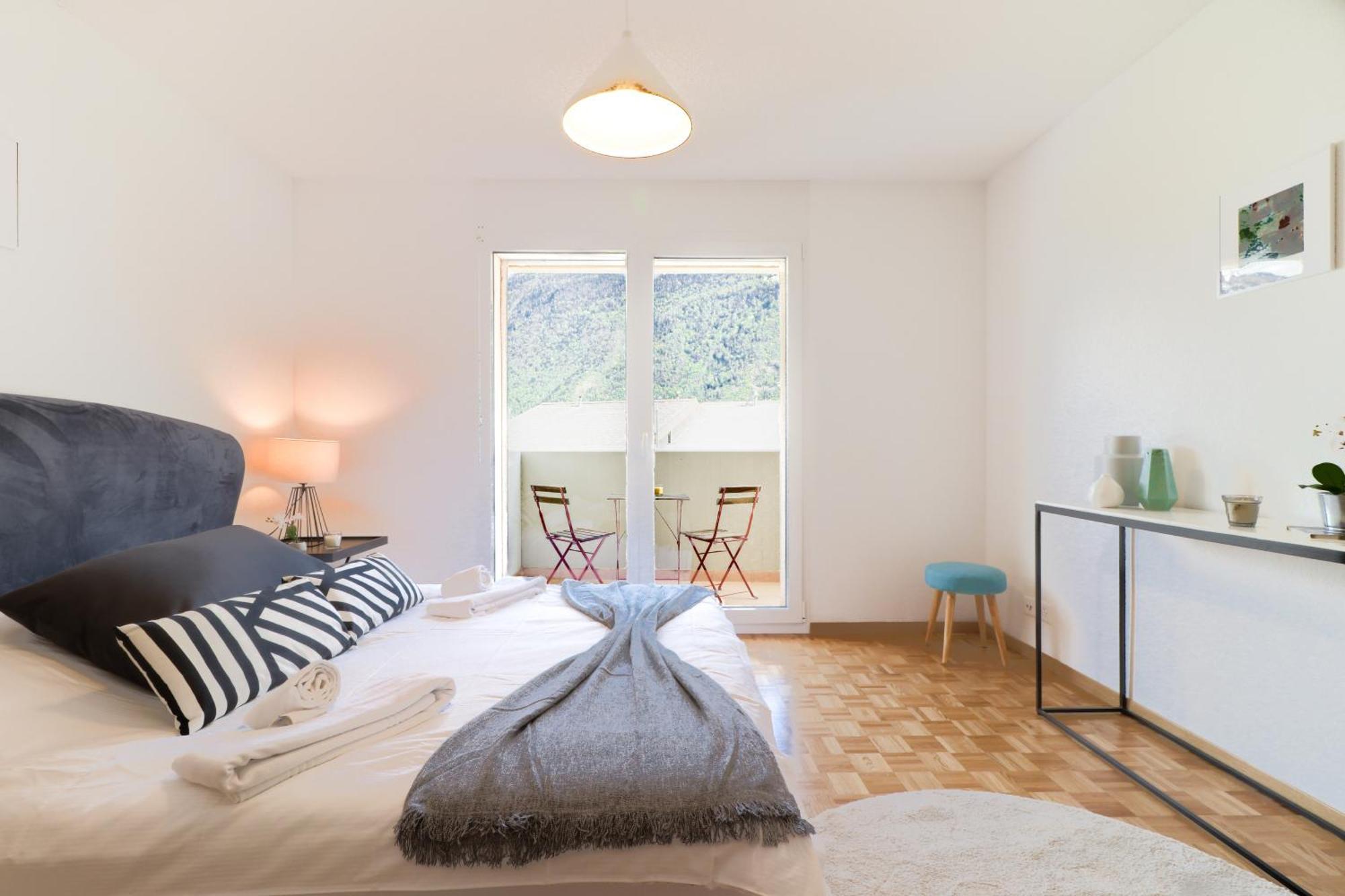 Nice Apartment Ideally Located In Martigny Eksteriør billede